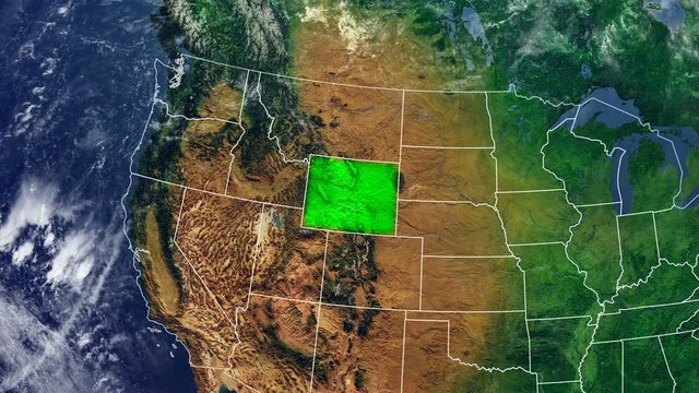 WYOMING MAP