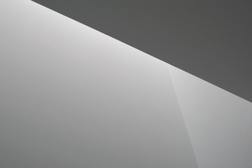 light reflection on white wall