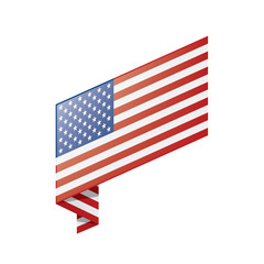USA Flag isolated