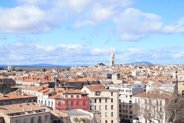 Obraz premium Centre historique de Montpellier, Hérault, France
