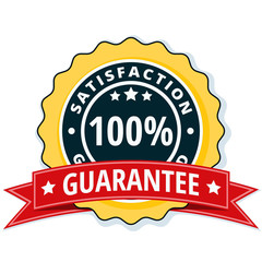 100% Satisfaction Guaranteed illustration