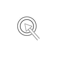 circle with arrow logo