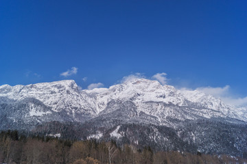Fototapeta na wymiar Winterlicher Berg
