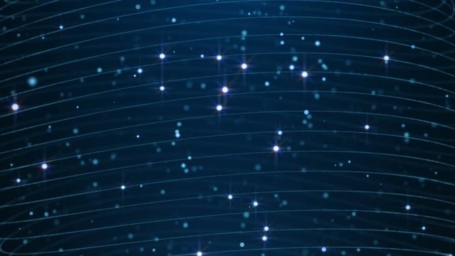 Loopable Swirl Stars Backround