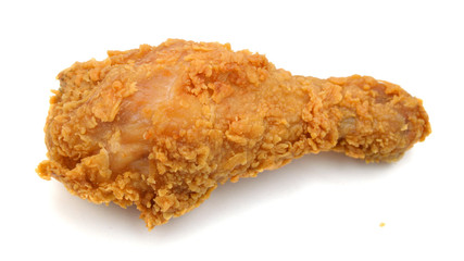 Chicken wing isolated on white background