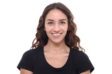 Mixed race woman