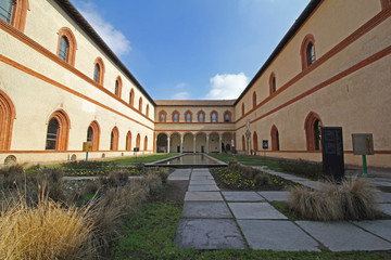la Corte Ducale; Milano, Castello Sforzesco