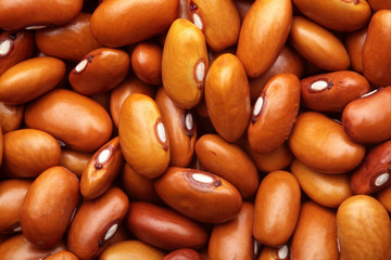 Texture of brown kidney bean.Background of brown kidney bean.Cocnept textures of legumes.
