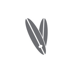 surfboard icon. Simple element illustration. surfboard symbol design template. Can be used for web and mobile