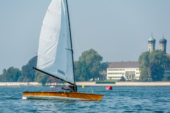 Wooden dinghi