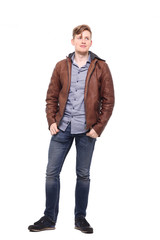 Fototapeta premium Caucasian man