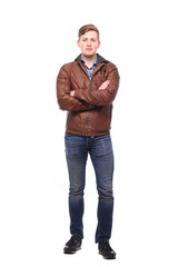 Naklejka premium Caucasian man