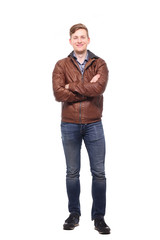 Fototapeta premium Caucasian man