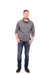 Fototapeta premium Caucasian man