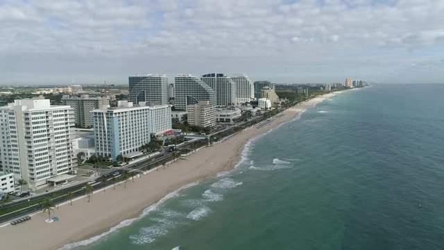 Aerial view of Fort Lauderdale