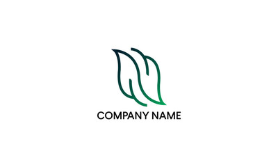 Obraz premium Letter N logo design