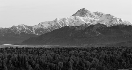 Denali Mountain Range Mt McKinley Alaska North America