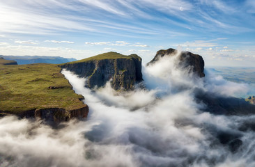 Drakensberg Amphitheatre in South Africa