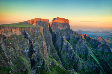 Drakensberg Amphitheatre in South Africa