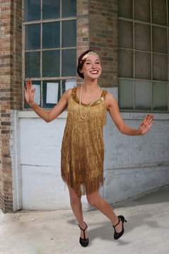 Woman Flapper Girl