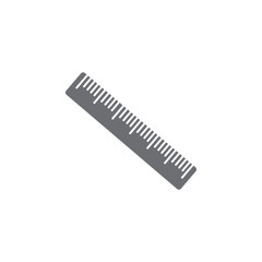 ruler icon. Simple element illustration. ruler symbol design template. Can be used for web and mobile