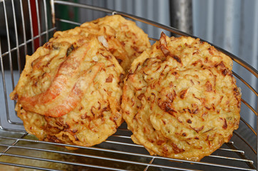 Fried patty  - A Popular Taiwanese food   