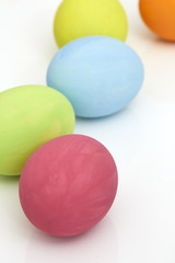 Easter Festival Backgrounds with colored eggs