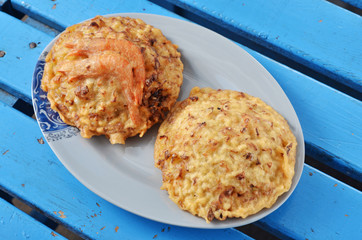 Fried patty  - A Popular Taiwanese food   