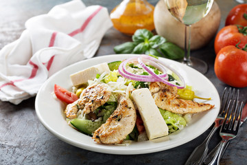 Grilled chicken salad
