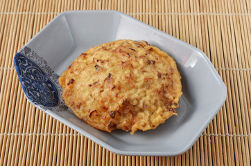 Fried patty  - A Popular Taiwanese food   