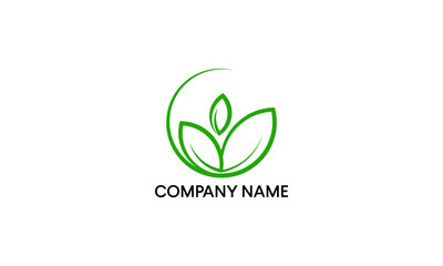 Leaves logo design