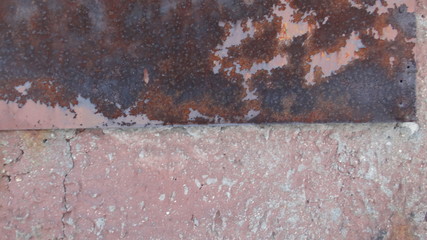 Texture of painted plas