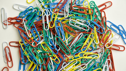 Pile of paperclips
