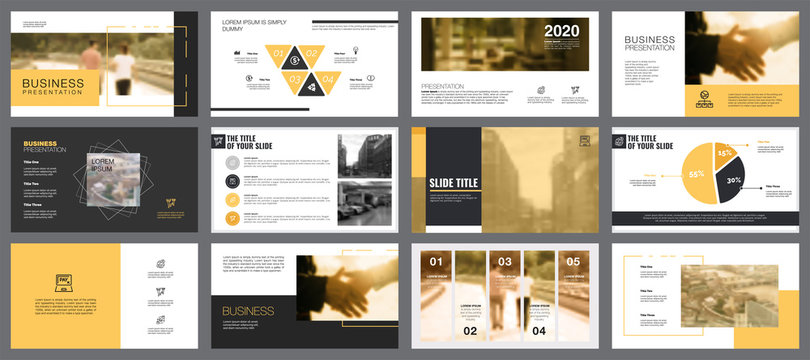 Consulting Charts Slide Templates Set
