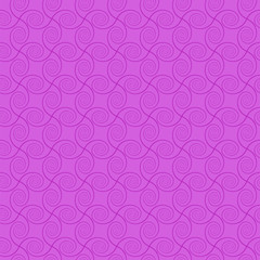 abstract spirals. vector seamless pattern. pink background