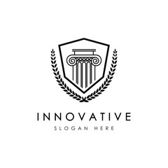 Law Firm,Law Office, Lawyer services, Vector logo template