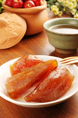 Caramelized Sweet Potato - A Popular Taiwan food  