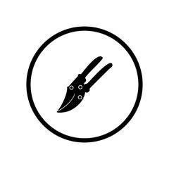 Pruner icon. Vector Illustration