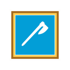 Axe icon. Vector Illustration