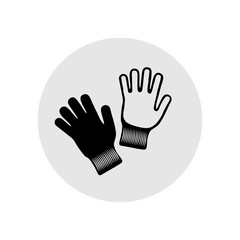 Gloves icon. Vector Illustration