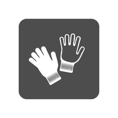 Gloves icon. Vector Illustration