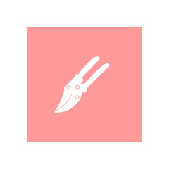 Pruner icon. Vector Illustration