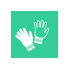 Gloves icon. Vector Illustration