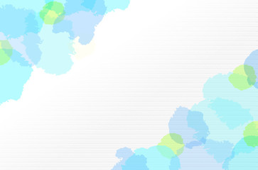 Obraz premium 水玉 水彩画 