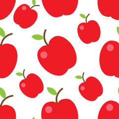 Colorful fruits seamless pattern