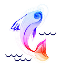 Abstract modern illustration