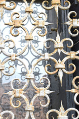 Architectural Metalwork and Brickwork features in and around Venice, Italy