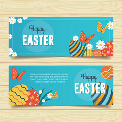 Happy Easter Banners