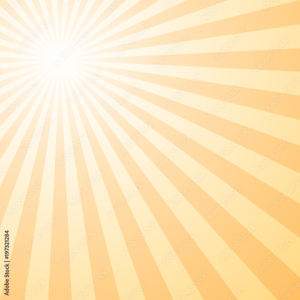 Poster abstract retro gradient sunburst background design - vector graphic
