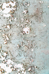 Peeling paint on the wall. Abstract background
